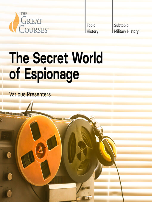 Title details for The Secret World of Espionage by Various Professors - Available